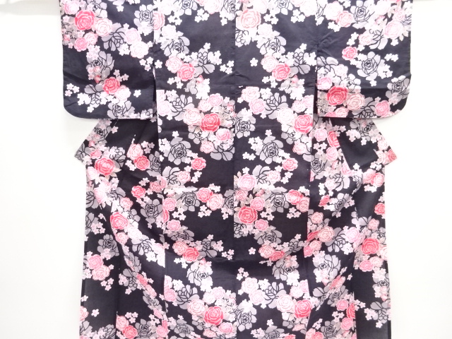 JAPANESE KIMONO / YUKATA FOR KIDS / KOBAI / ROSE